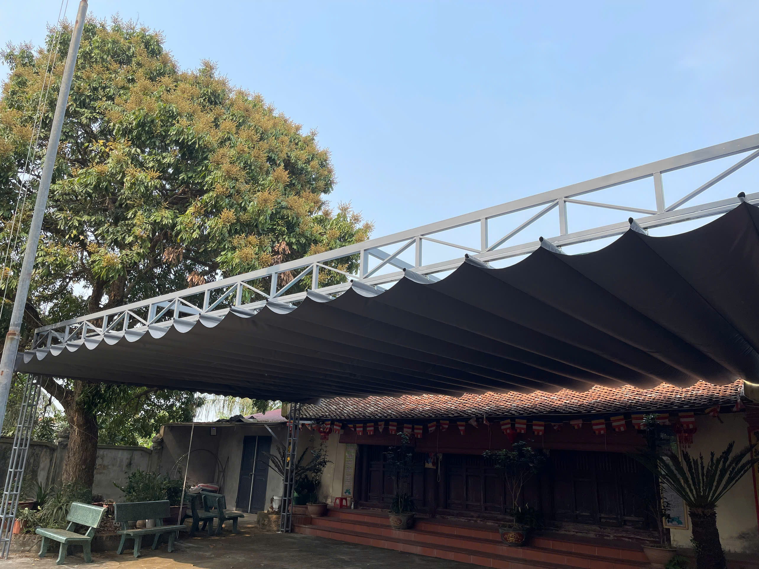 Bảng giá mái xếp lượn sóng