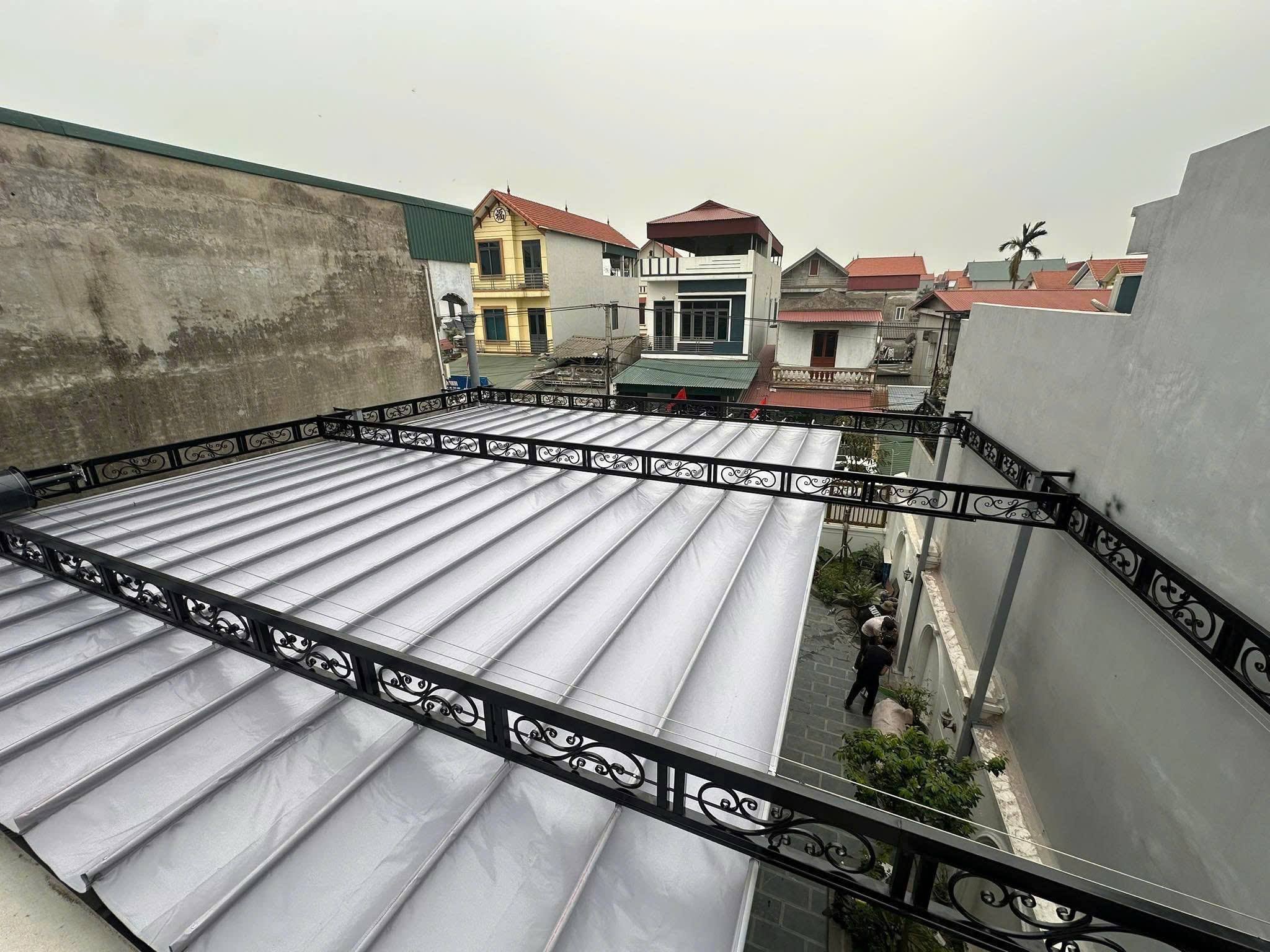 Mái xếp quán café